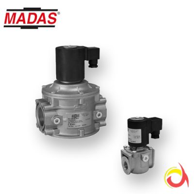 شیر برقی گاز ماداس Madas مدل EVPCF