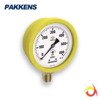 مانومتر میلی بار پکنز PAKKENS صفحه 10 سانت عمودی (تا 1000 میلی بار)